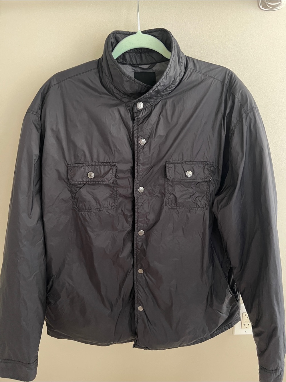 Linksoul Men's Lightweight Button-Front Shirt Jacket - Picture 4 of 12
